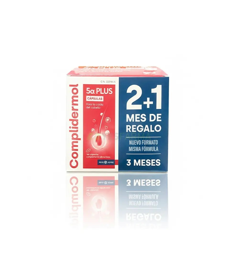 Complidermol -5-alfa-plus-180-caps
